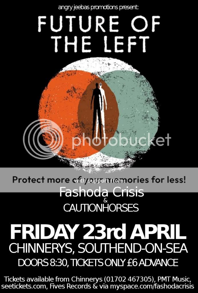 Future Of The Left Chinnerys Flier