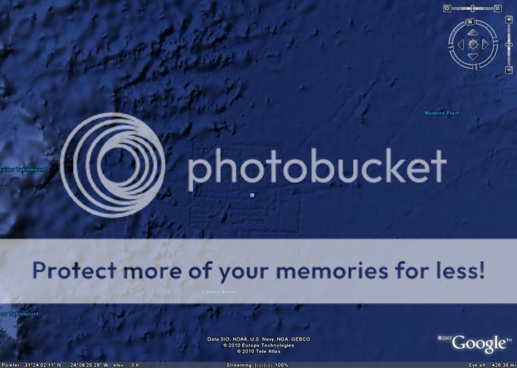 google earth under the water