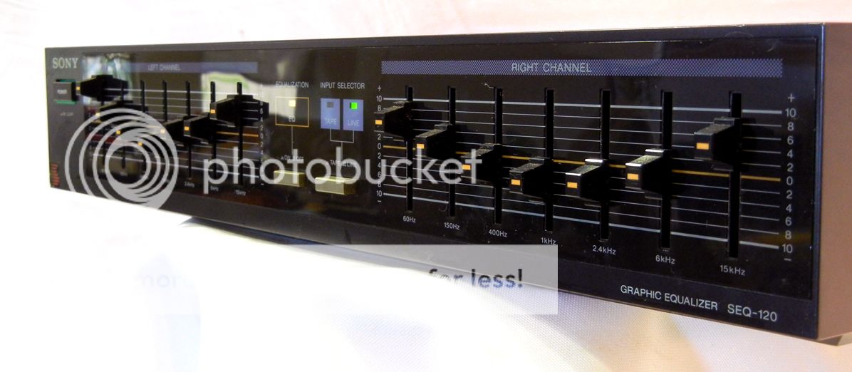 Sony SEQ120 7 Band Graphic Equalizer