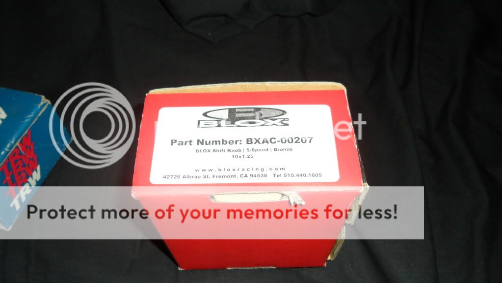 SOLD Blox Racing bronze shift knob