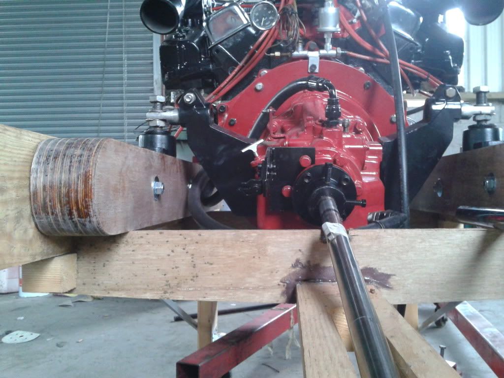 Engine to shaft alignment
