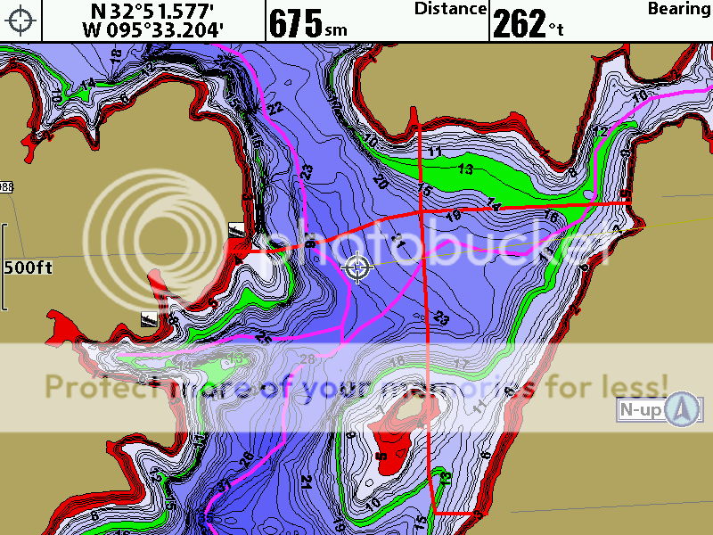 LakeMaster Mapping Examples Texas/Oklahoma Region