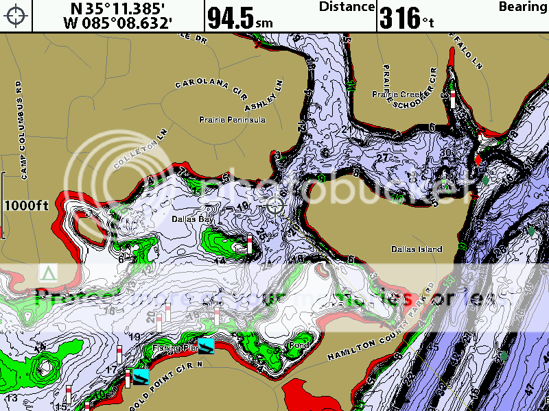 LakeMaster Mapping Examples Great Lakes Region (OH, IN, MI, KY, TN)